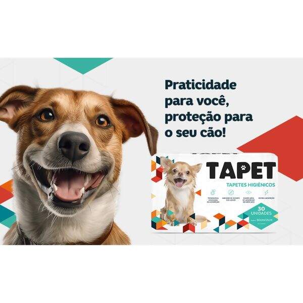 Tapet higienico 30unid 60x55 detalhe